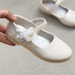 کفش دخترانه عروسکی طرح بغل مروارید از توباکو کد 4120704 - Image 20
