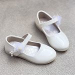 کفش دخترانه عروسکی طرح بغل مروارید از توباکو کد 4120704 - Image 8