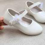 کفش دخترانه عروسکی طرح بغل مروارید از توباکو کد 4120704 - Image 15