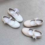 کفش دخترانه عروسکی طرح بغل مروارید از توباکو کد 4120704 - Image 18